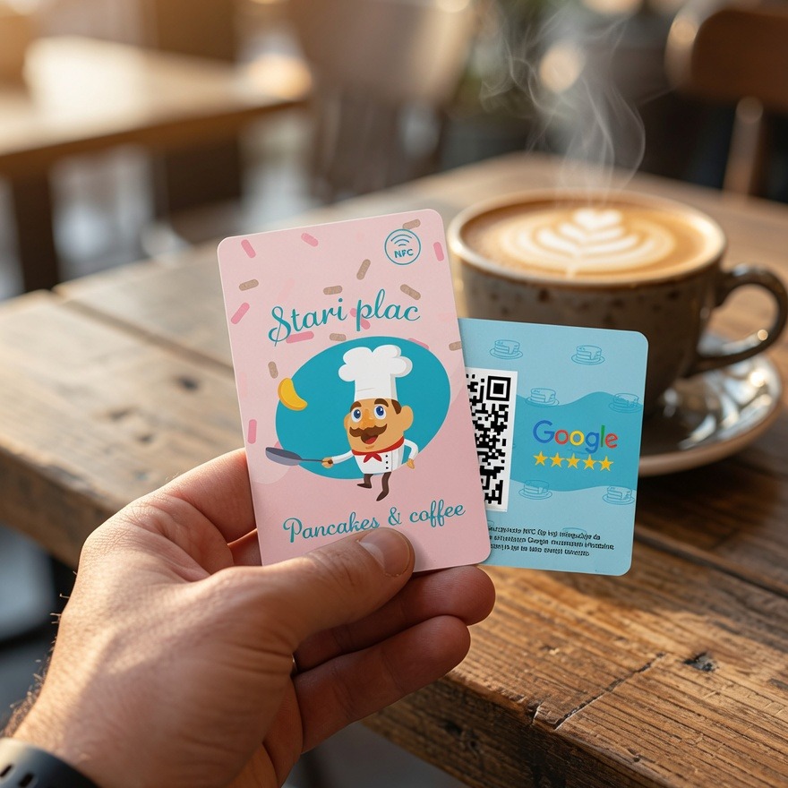 Novi klijent! 🥞☕
Drago nam je najaviti suradnju sa Starim Placem – Pancakes & Coffee!
Stari Plac sada koristi naše personalizirane NFC kartice za prikupljanje Google recenzija. Uz ovaj sustav mogu pratiti učinkovitost svakog djelatnika i motivirati tim da aktivno prikuplja pozitivne recenzije.
Hvala Starom Placu na povjerenju!
Želite i Vi jednostavno i učinkovito prikupljati Google recenzije uz praćenje rada svog tima?
Javite nam se u DM ili na info@nfckartica.com.
#StariPlac #PancakesAndCoffee #GoogleRecenzije #NFCKartice #Zagreb #DigitalniPoslovanje #KavaIZalogaj